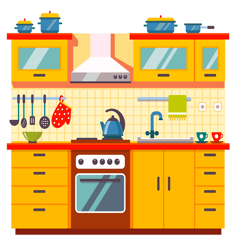 Personal Organizing kitchen