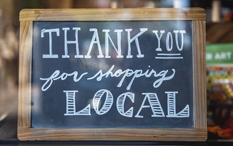 Support Our Locally Owned Small Business