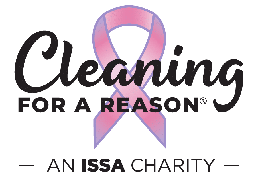 Cleaning For a Reason logo an ISSA charity